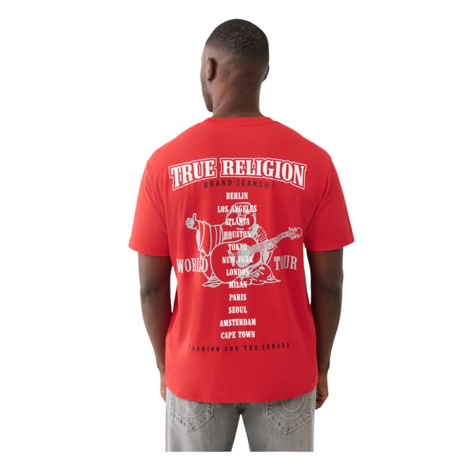 TRUE RELIGION: Flocka Buddha SS Tee 109532